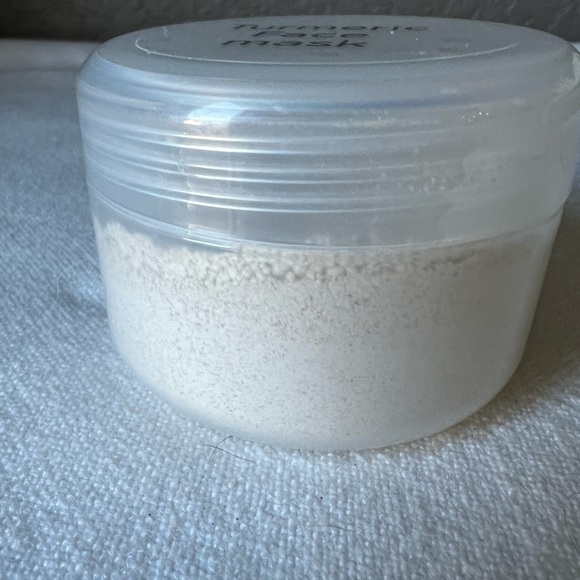 Hand Crafted Turmeric Face Mask - White - Picture 2 of 3